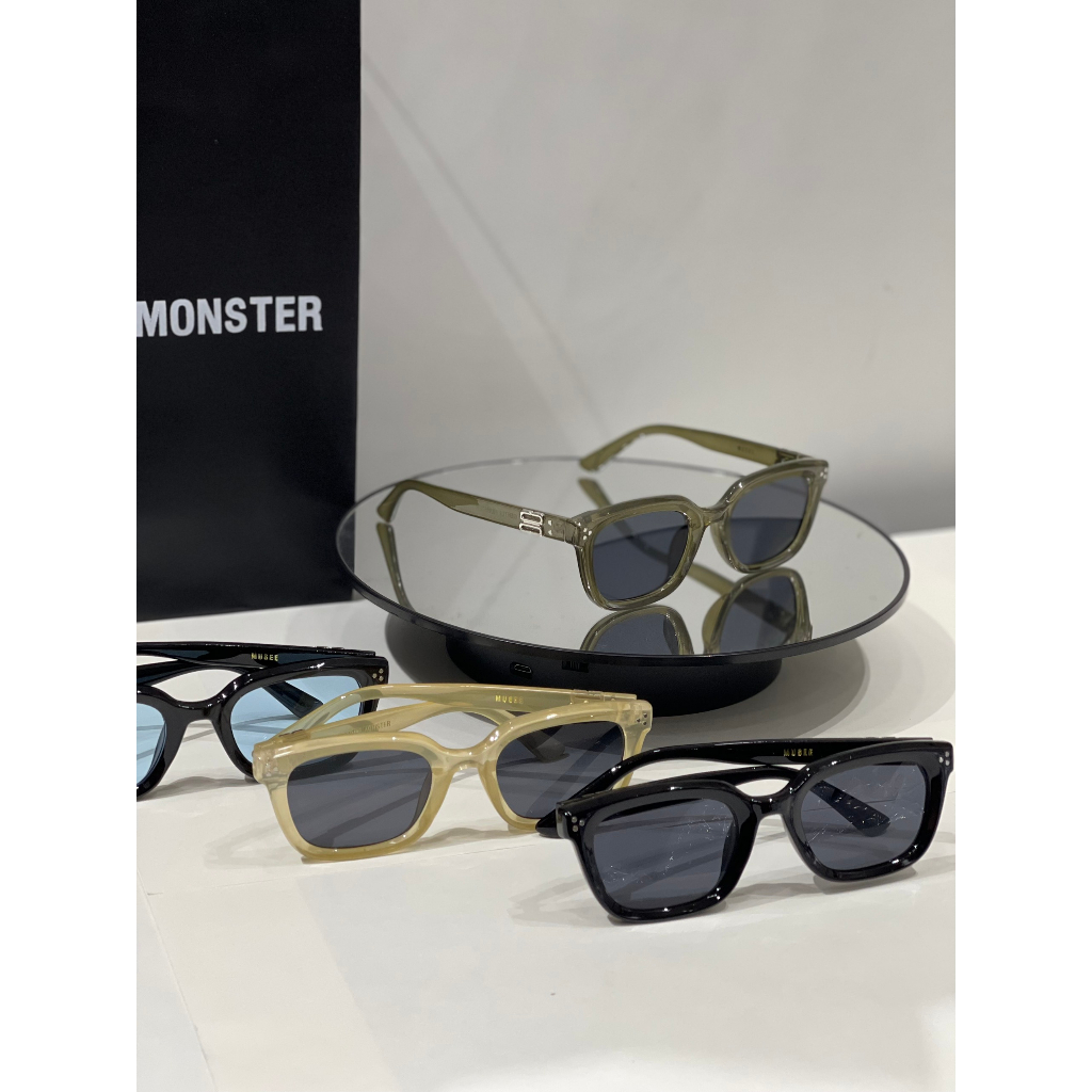 Kính mát nam nữ GM MUSEE 2023 chống UV thời trang phong cách Hàn Quốc bảo hành 3 tháng