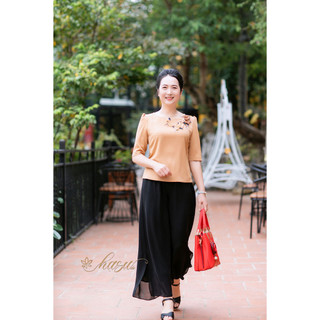 Thời trang trung niên / Bộ trung niên - Áo trung niên / Quần suông trung niên