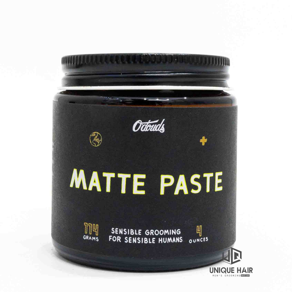 Sáp vuốt tóc O'douds Matte Paste , Dry Wax , Standard Pomade , Styling Treatment 114gr -new 2023 - Chính Hãng + Quà Tặng