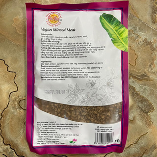 Thịt Bằm Chay Âu Lạc 100gr ( hàng khô ,  chưa chế biến)