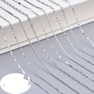 Dây xích bạc gắn trang trí móng tay 11k