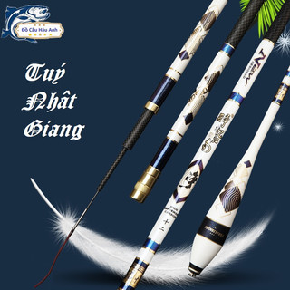 Cần câu tay 4h tuý nhất giang cần câu đài cacbon tặng kèm ngọn phụ cc6