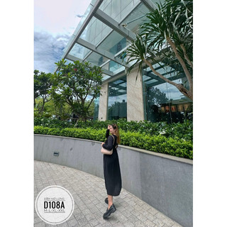 BIGSIZE Đầm nơ lưng D108A