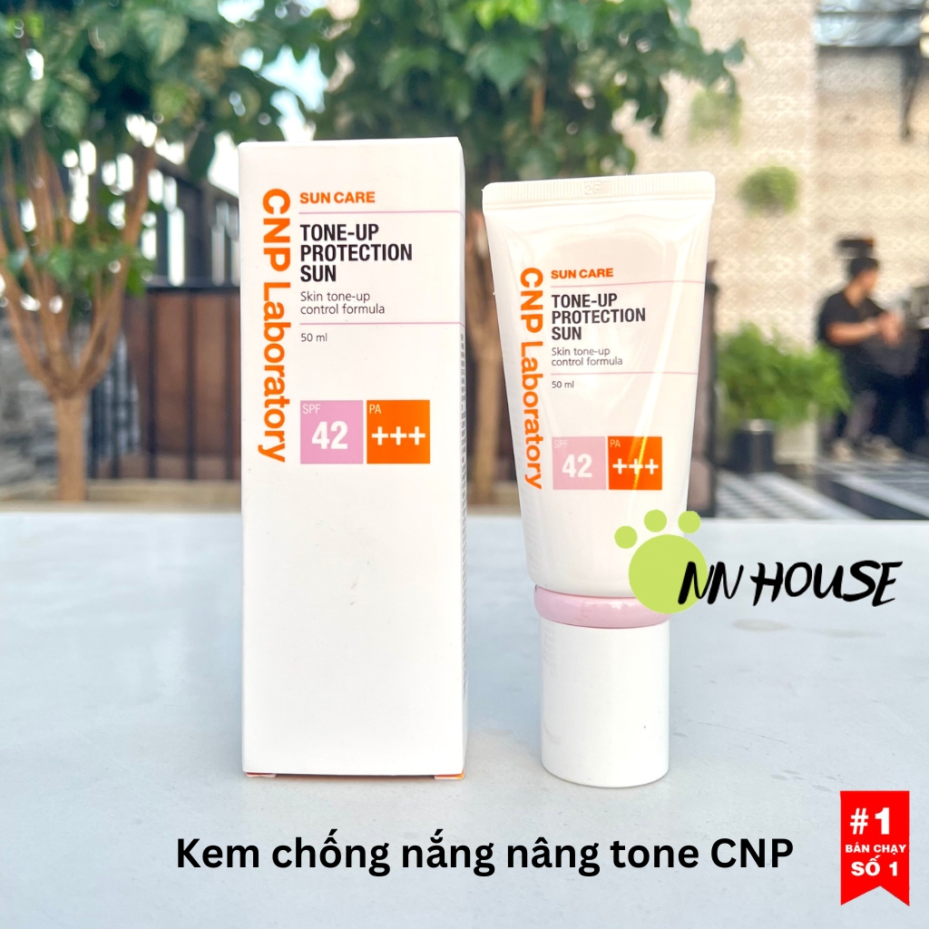Kem chống nắng CNP tone up nâng tone da mặt sun cream trắng da mặt, dưỡng ẩm da, skincare chống nhăn, kcn cnp laboratory