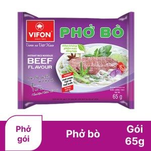 Phở bò Vifon 65g Thùng 30 gói