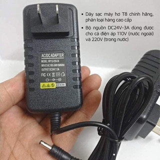 Sạc máy hơ t8