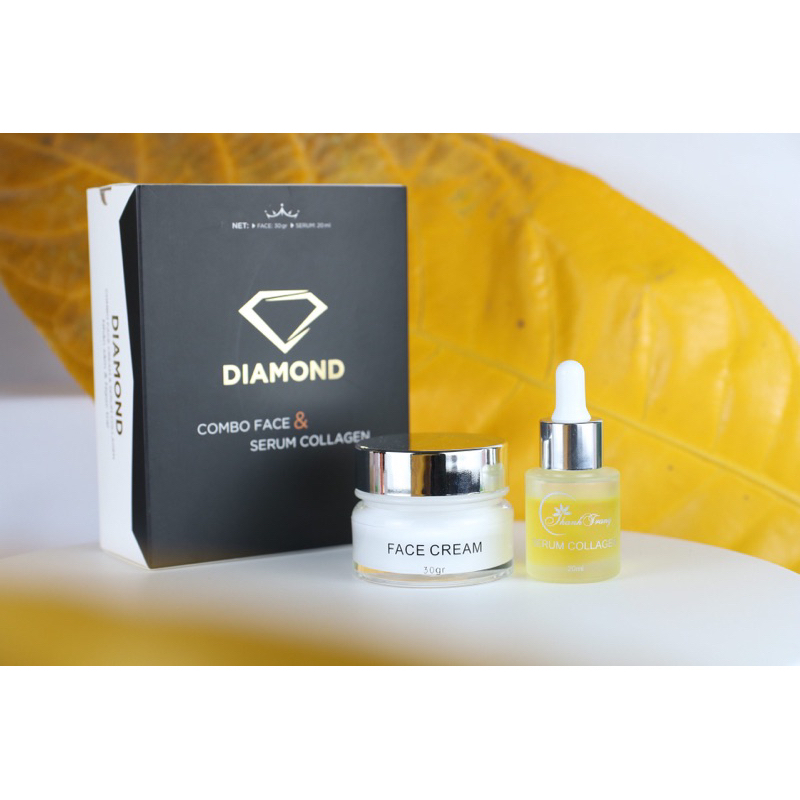 COMBO KEM FACE DƯỠNG TRẮNG DA & SERUM COLLAGEN