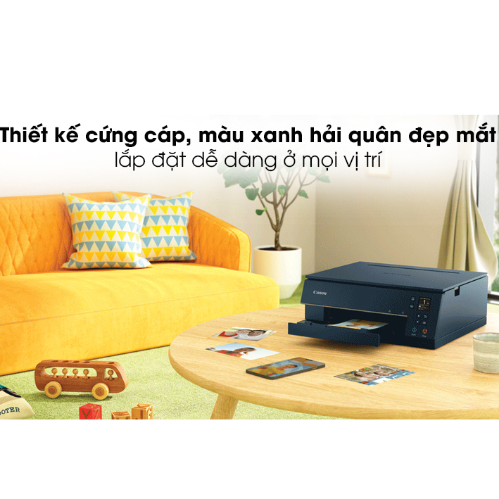 Máy In Ảnh Phun Màu Canon PIXMA TS6370 Wifi