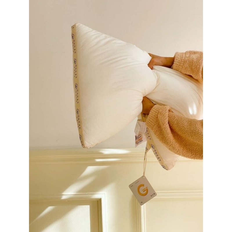 Gối Bông Đậu Tương Vải Cotton Nhập Khẩu Cao Cấp