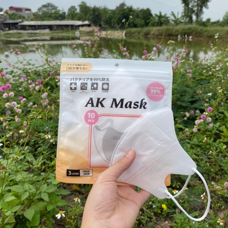 Chiếc Khẩu Trang 5D AK Phạm Thoại - Khẩu Trang 3 Lớp Nhiều Màu