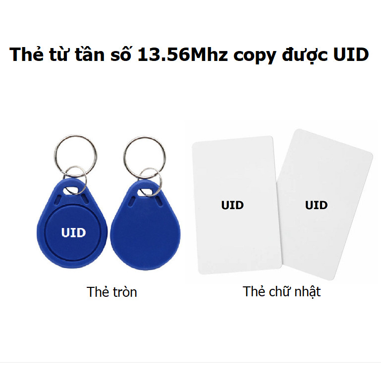 Thẻ từ Copy được tần số 13.56Mhz