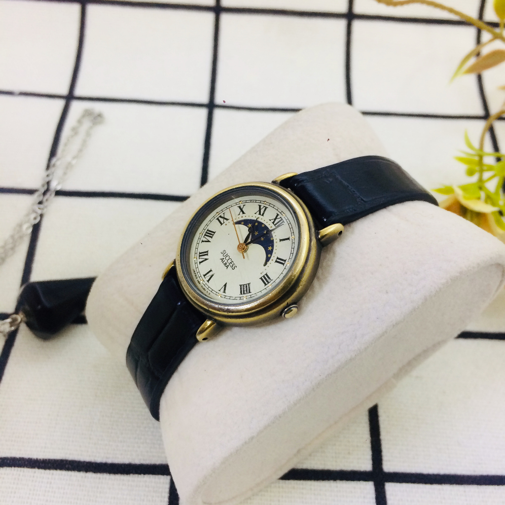 Đồng hồ nữ Alba trăng sao ngày