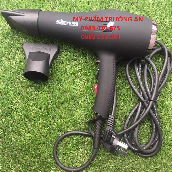 Máy sấy tóc Davines 6690 2500W, Máy sấy tóc salon công suất lớn dùng cho salon chuyên dụng