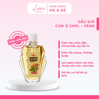 Dầu gió con ó 24ml - vàng