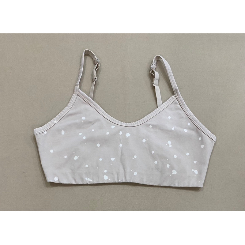 Áo bra thun cotton woat loang không mút - Thanh lý vnxk