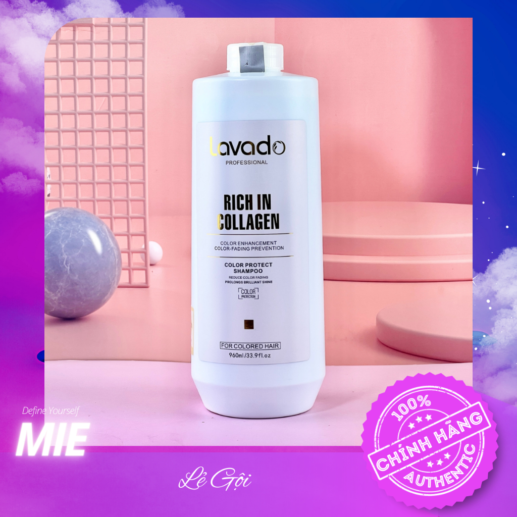 Cặp Gội Xả LAVADO CHÍNH HÃNG 960ml.Ngăn Rụng,Phục Hồi Tóc,Kích Thích Mọc Tóc,Siêu Mềm Mượt