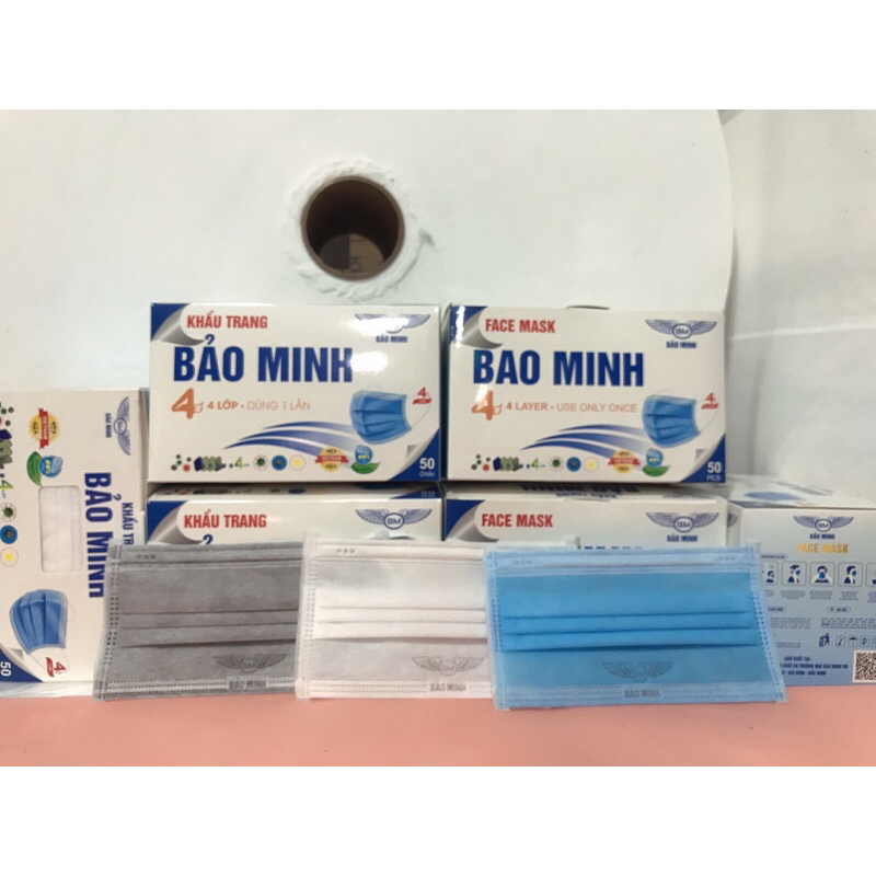 Khẩu trang 4 lớp Bảo minh