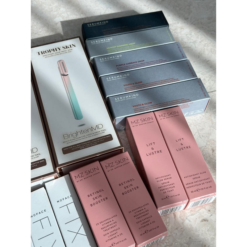 Serum dưỡng da cao cấp NUFACE TROPHY SKIN SERUMKIND MZ SKIN cận date các hãng hàng đầu thế giới