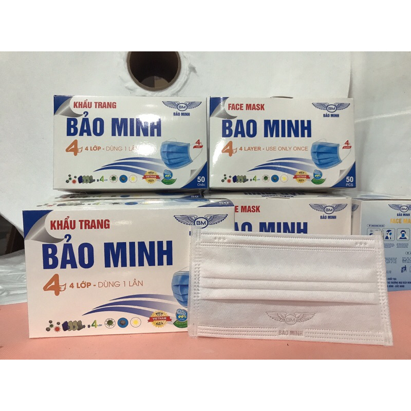 Khẩu trang 4 lớp Bảo minh