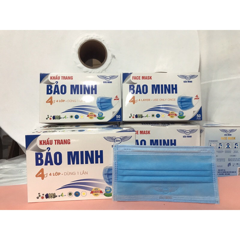Khẩu trang 4 lớp Bảo minh