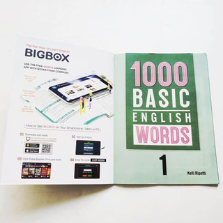 Sách - 1000 basic English words (4 cuốn)