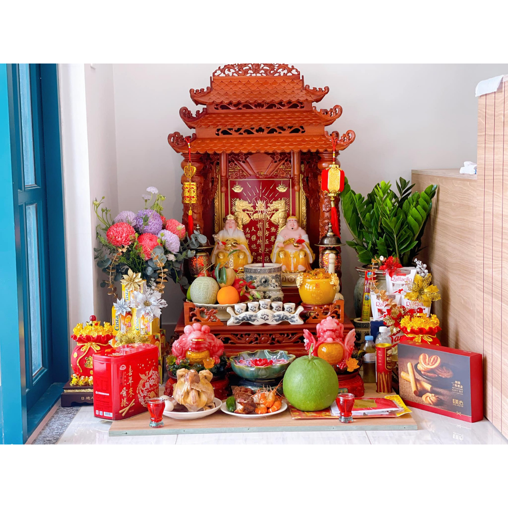 Nước lau bàn thờ, ông địa chiêu tài khai trương, tinh chất quế và thảo mộc giúp tẩy quế - chai 500ml - Date mới 36 tháng