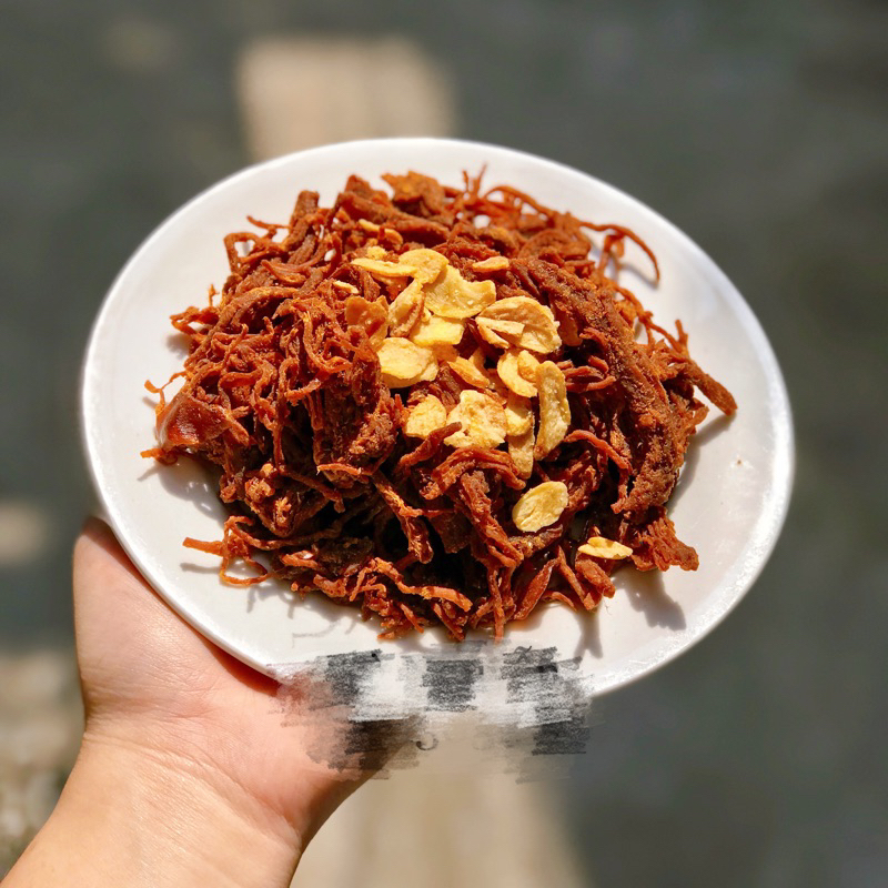 300g Khô Heo Cháy Tỏi Loại Ngon Đặc Biệt