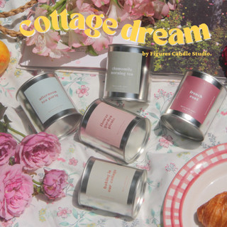 Nến thơm hũ thiếc | Cottage Dream Collection | Figures Candle