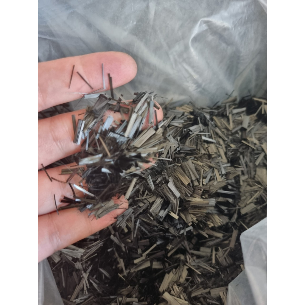 Sợi vụn carbon 10mm