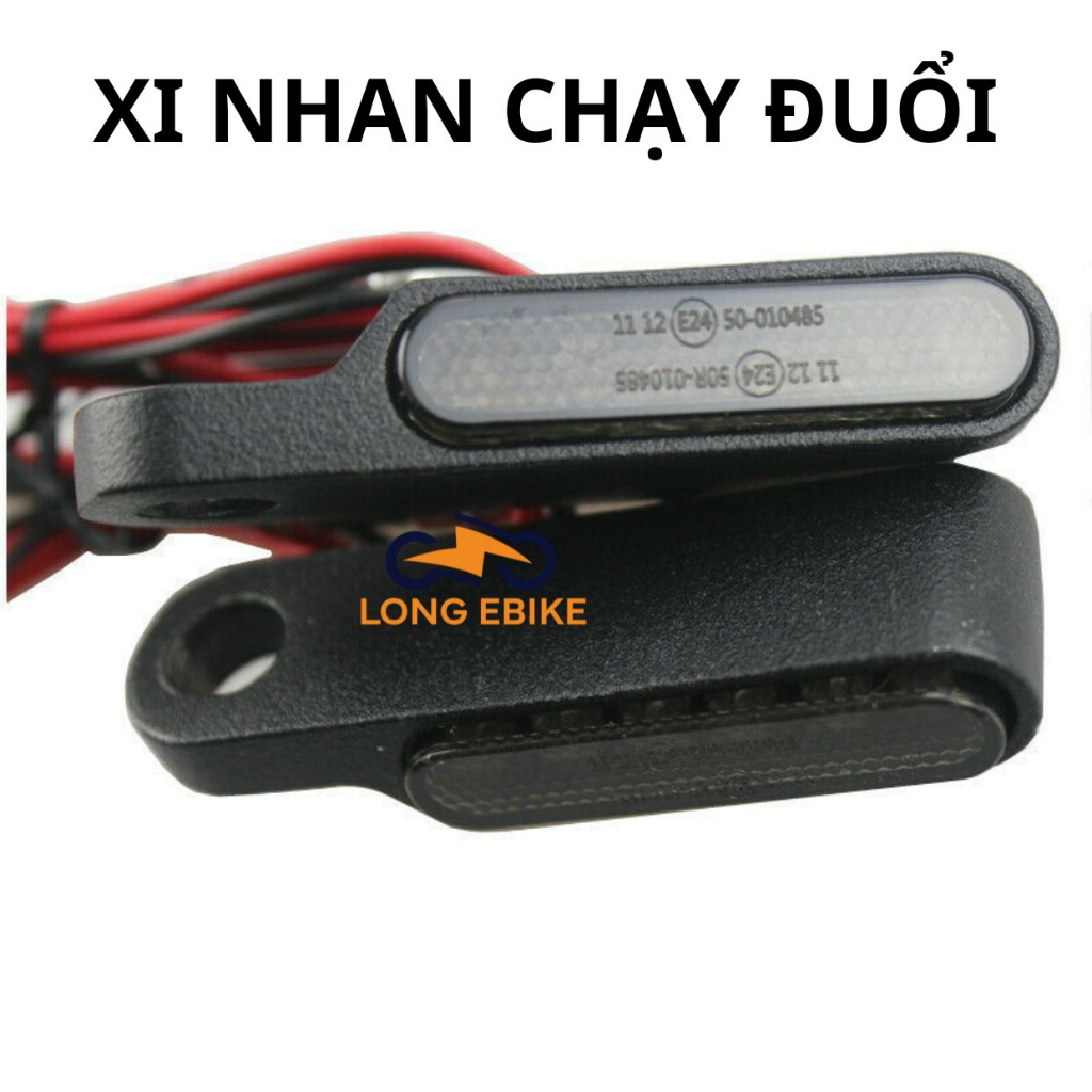 xi nhan kim loại đuổi gắn tay lái MK-193