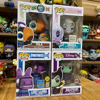 Mô hình funko disney - tula / ursula / loot llama gitd / maleficent