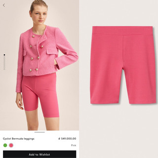 Quần legging nữ Mango Auth vợt sale