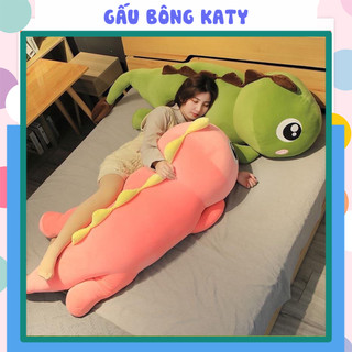Gấu bông khủng long mắt lồi size 1m2/1m5/1m8, Thú nhồi bông khủng long đuôi tim, Gấu bông to tặng bạn gái