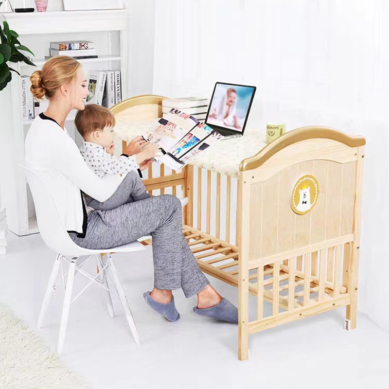 Cũi cho bé HAPAIR, Nôi cũi 2 tầng cho em bé đa năng 6 chế độ tiện lợi cho mẹ&bé - Bảo hành 24 tháng