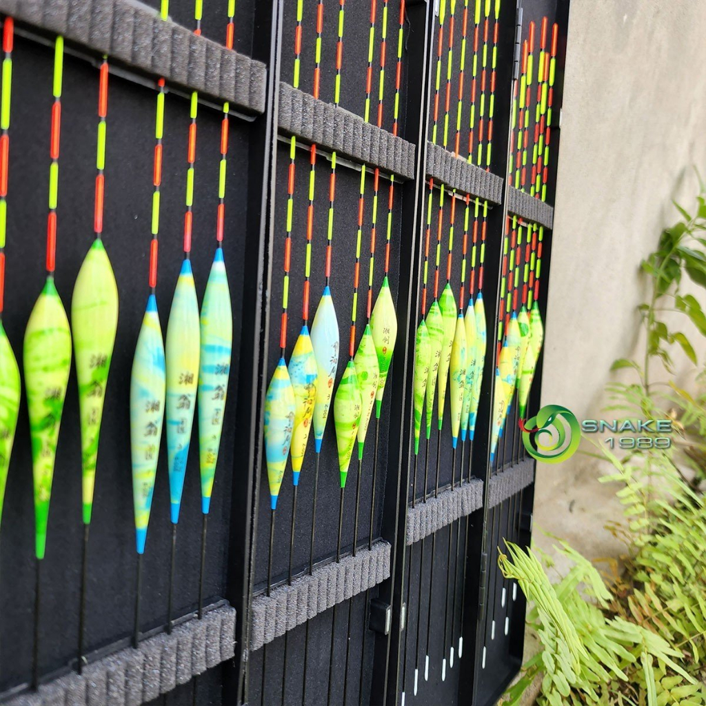 Hộp phao câu đài loang vân đá 12 phao đầy đủ thông số, nhạy cá tín hiệu chuẩn HP11 docaualam