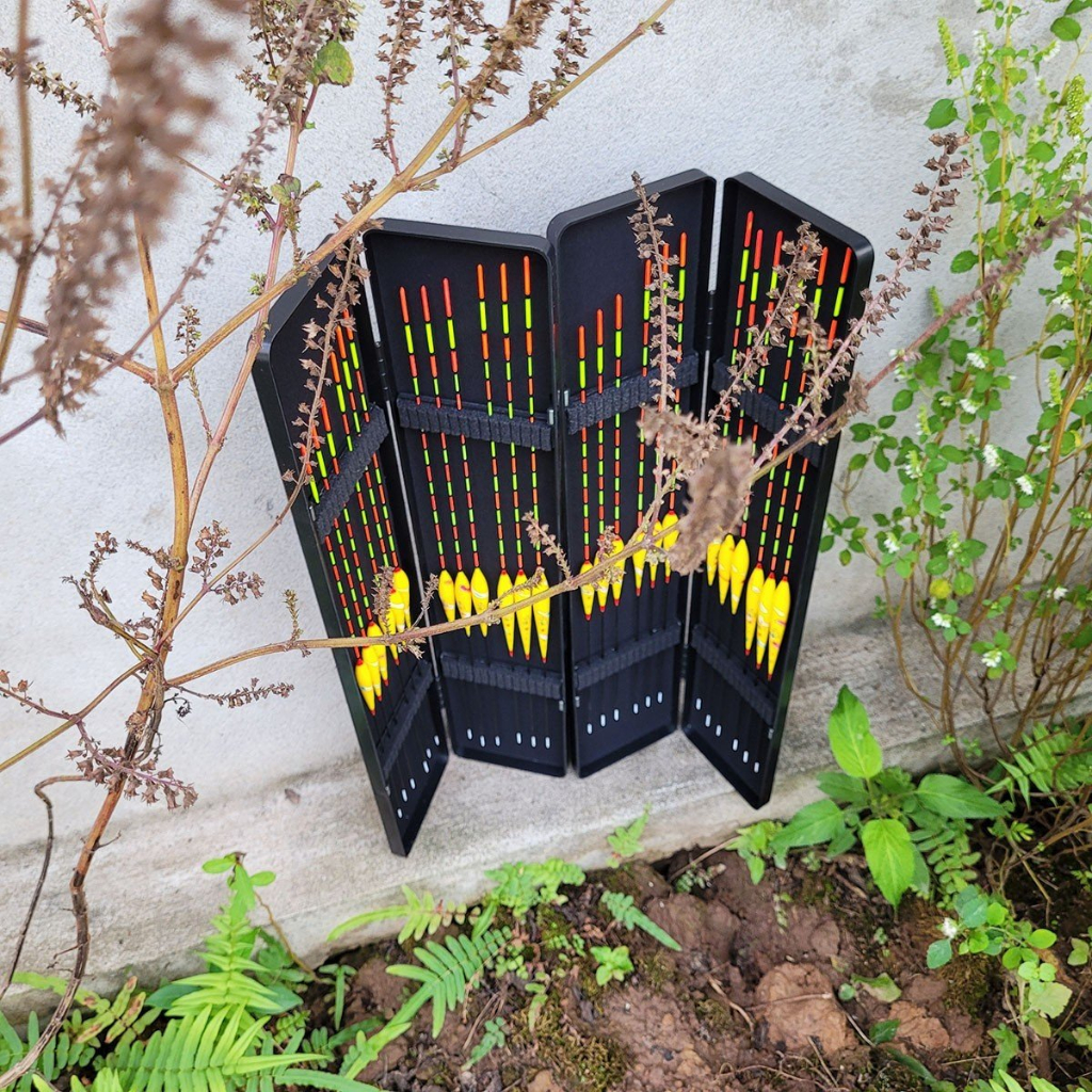 Hộp phao câu đài Nano Hoàng vũ 12 phao đầy đủ thông số, nhạy cá tín hiệu chuẩn HP10 docaualam