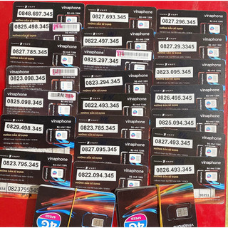 [HM] Sim Vina số dễ nhớ đuôi 345, 456 (Khách tự đăng ký sim nhé)