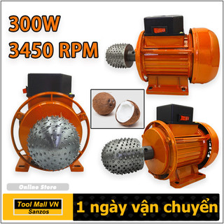 300W 3450RPM máy nạo dừa bằng điện Máy nghiền dừa điện Graters Peelers Cutters