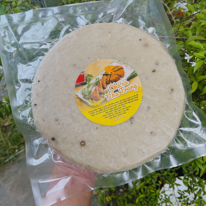 0.5KG CHẢ CÁ NHA TRANG LOẠI HẤP - HÀNG CHUẨN VỊ, BAO ĂN (GIAO NHANH 30P)