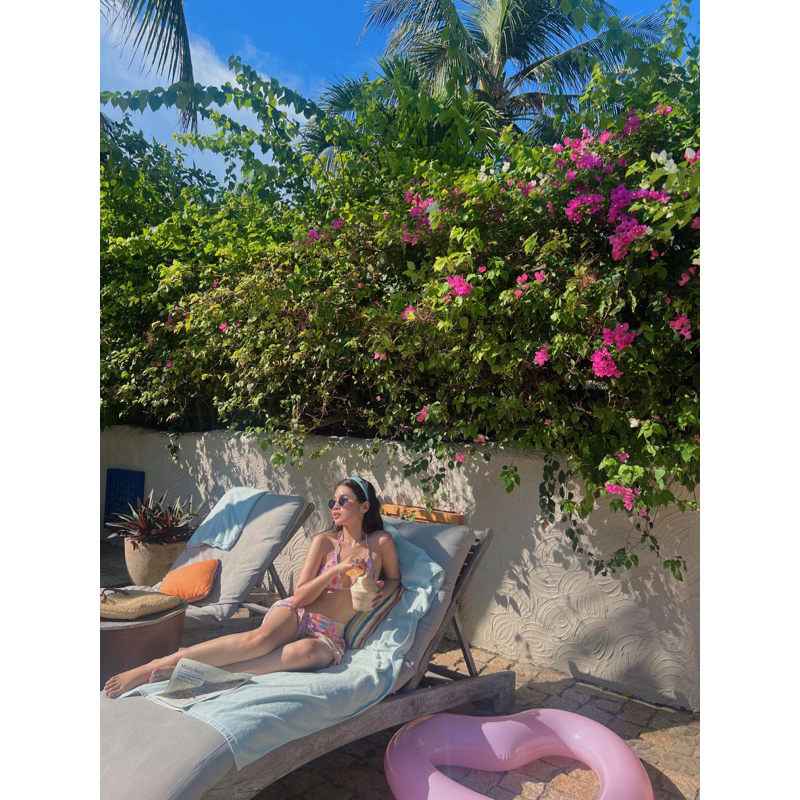 BIKINI HAI MẢNH VẢI XÔP HOA NHÍ