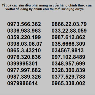Sim: Tài, Lộc, Phát, TỨ QUÝ giữa giá SỐC, V120B