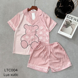 ĐỒ BỘ PIZAMA ĐÙI LỤA xước  CAO CẤP