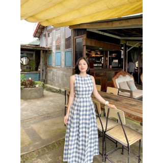 ĐẦM XÒE CARO CỔ TRÒN