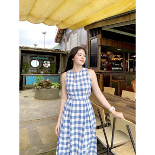ĐẦM XÒE CARO CỔ TRÒN