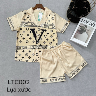 ĐỒ BỘ PIZAMA ĐÙI LỤA xước  CAO CẤP