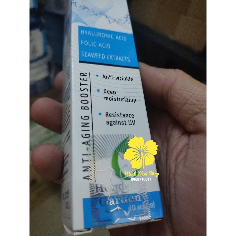 combo 3 hộp serum gialuron hendel garden 40ml của nga