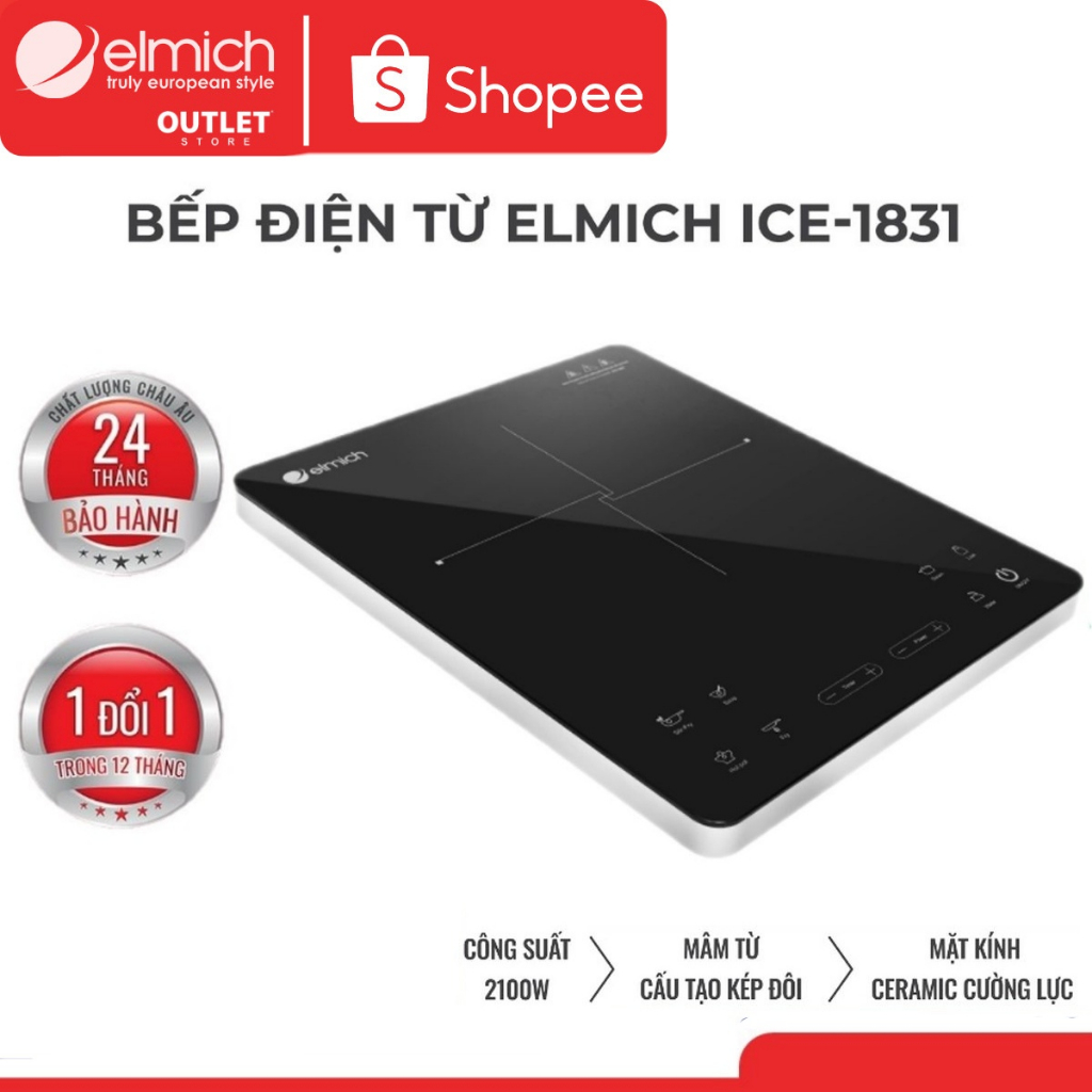 Bếp điện từ Elmich ICE-1831 2100W