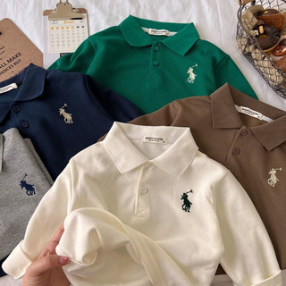 Áo polo cổ Đức hàng cao cấp bé trai