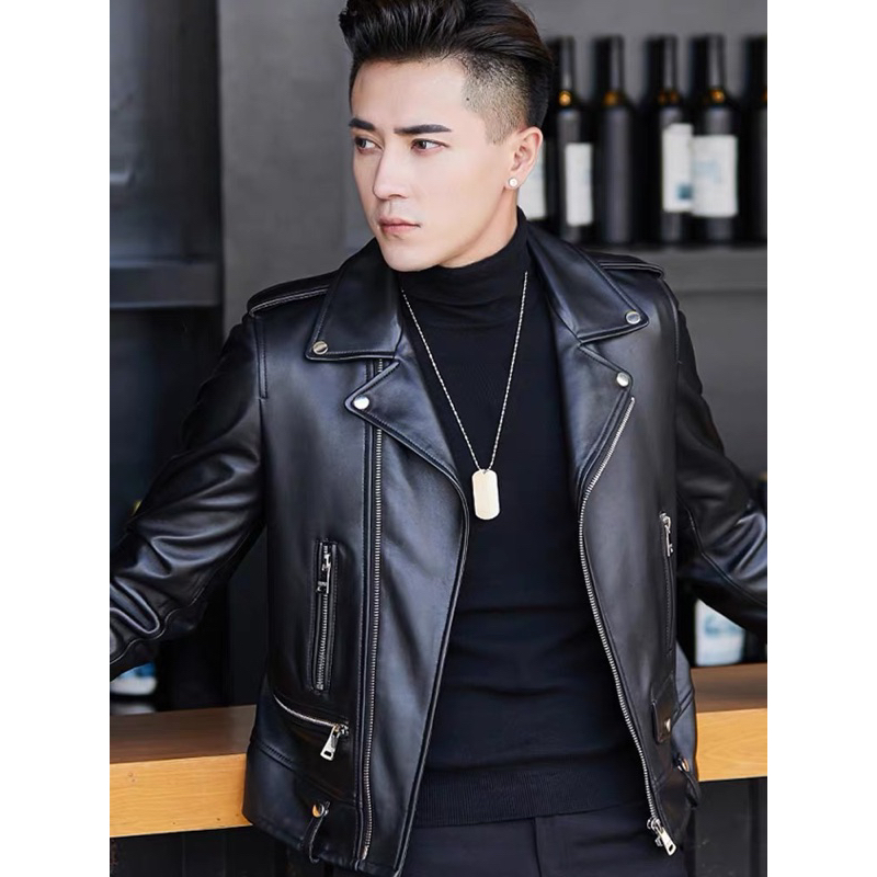 Áo khoác da nam nữa biker cao cấp mẫu mới nhất 2024