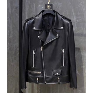 Áo khoác da nam nữa biker cao cấp mẫu mới nhất 2024